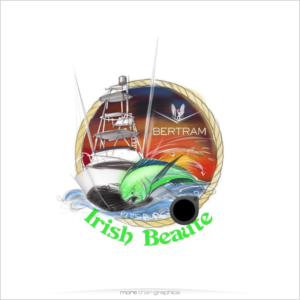 Awesome T-shirt design for fishing boat | Diseño de Camiseta por vladst2004
