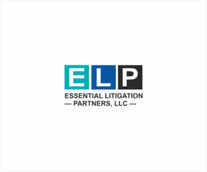 Essential Litigation Partners, LLC (with E L P in the symbol) | Logo Design by Logocraft