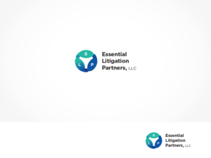 Essential Litigation Partners, LLC (with E L P in the symbol) | Logo Design by ArtTank