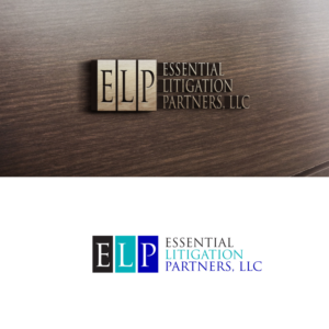 Essential Litigation Partners, LLC (with E L P in the symbol) | Logo Design by sankar999