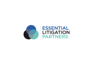 Essential Litigation Partners, LLC (with E L P in the symbol) | Logo Design by Nigel B