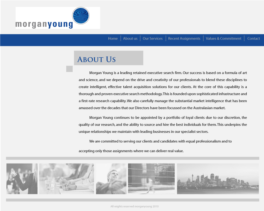 Web Design by LORIKEET CG for magnetik | Design #47586
