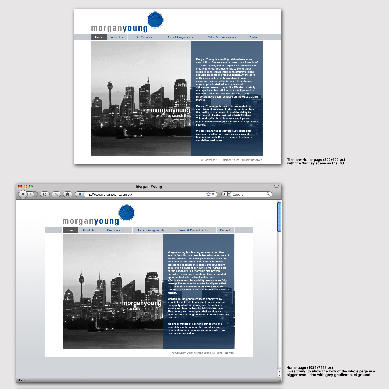 Web Design by Jessie Jasinda for magnetik | Design #48437