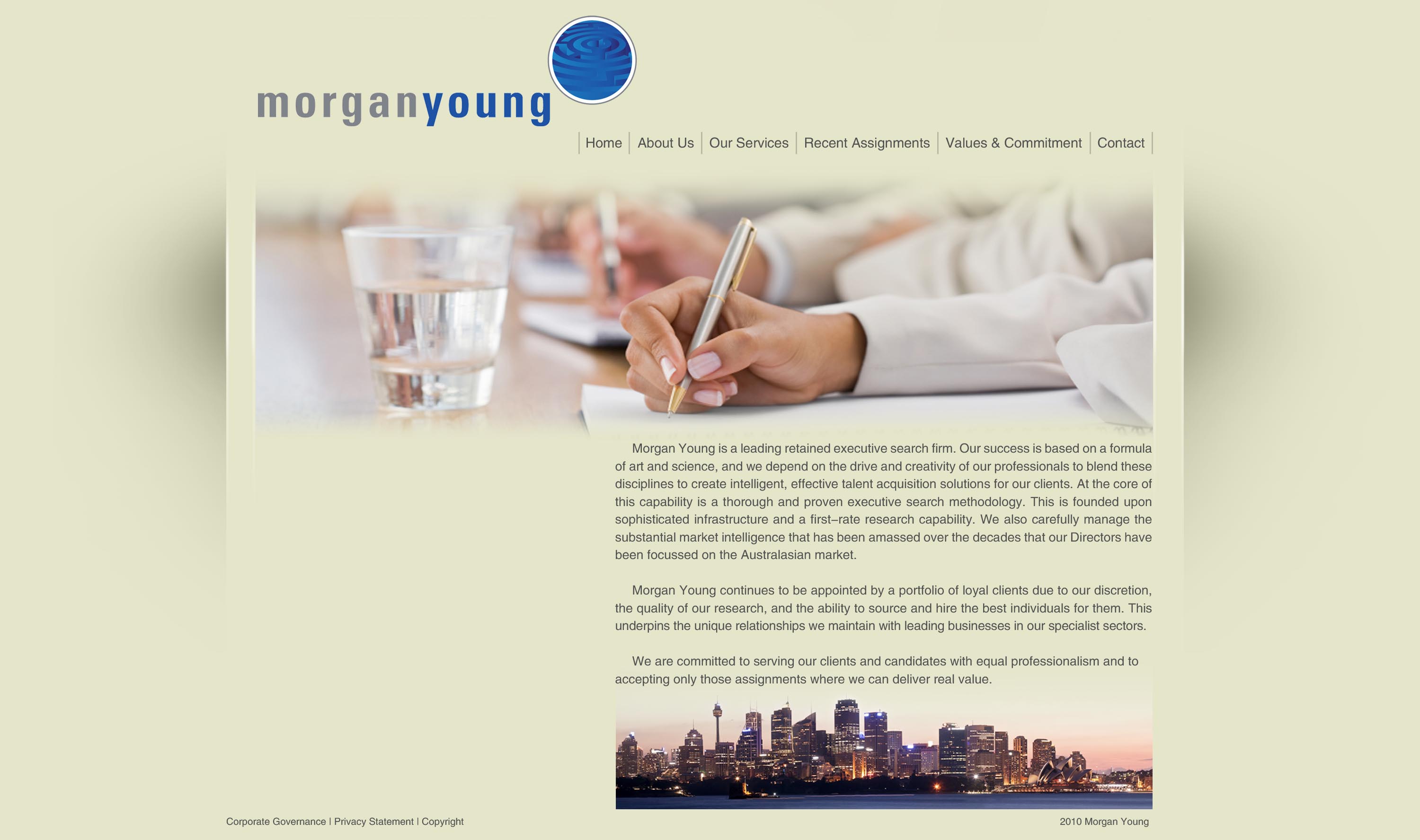 Web Design by Maskedbulb for magnetik | Design #48108
