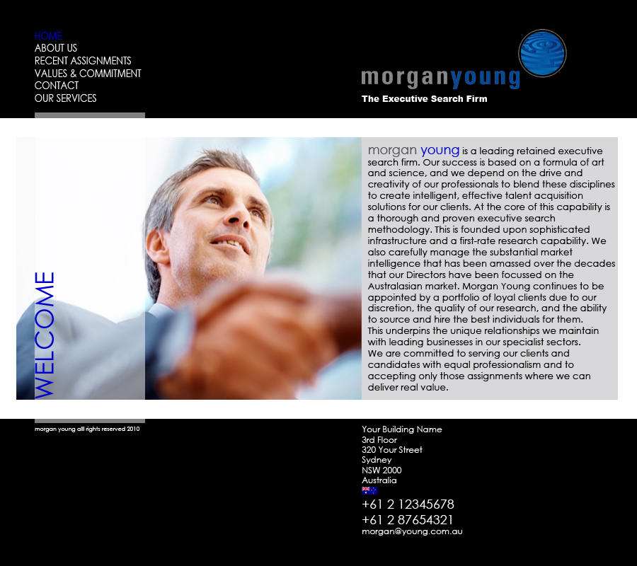 Web Design by Jason Farrell for magnetik | Design #47854