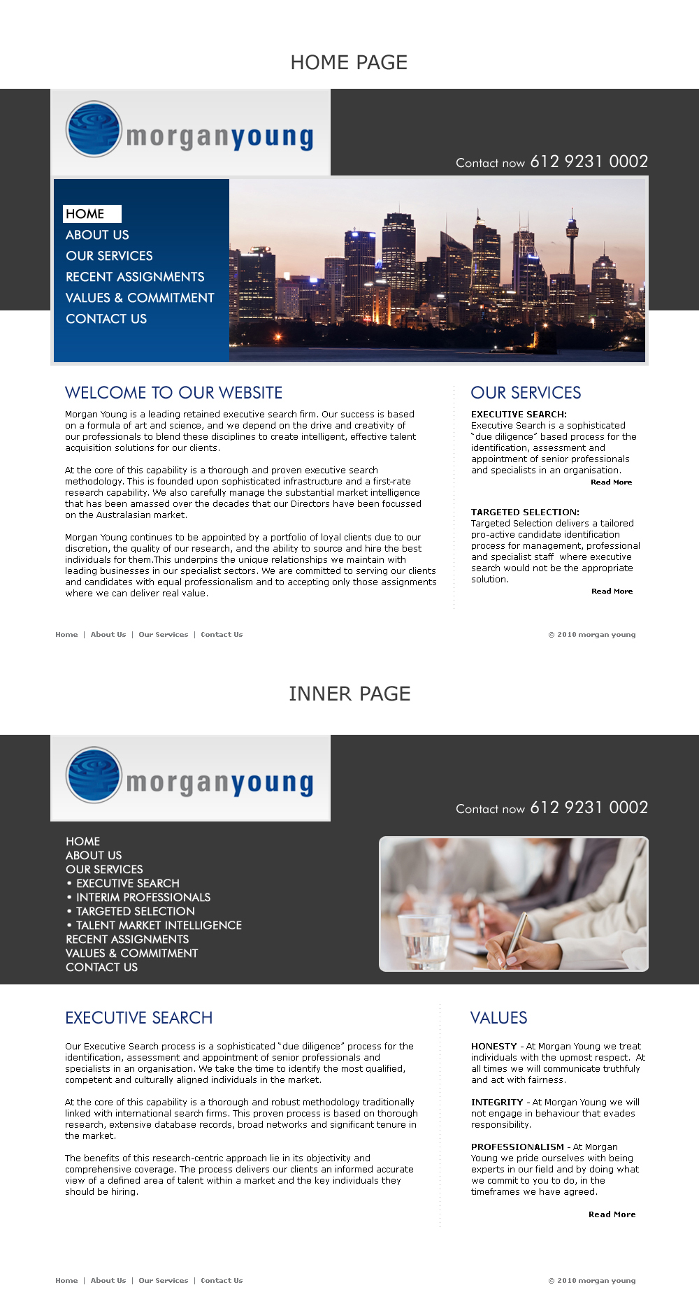 Web Design by LogoDesigns.ae for magnetik | Design #47520