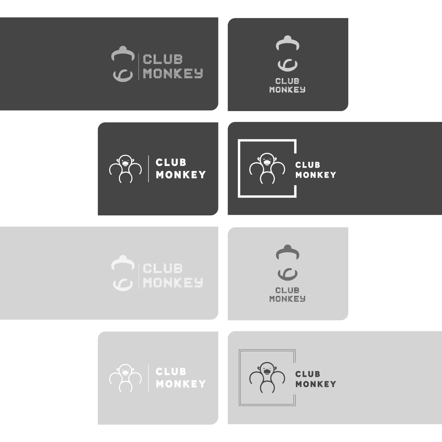 Logo Design by Fabio 8 for monkey club  | Design #18196171