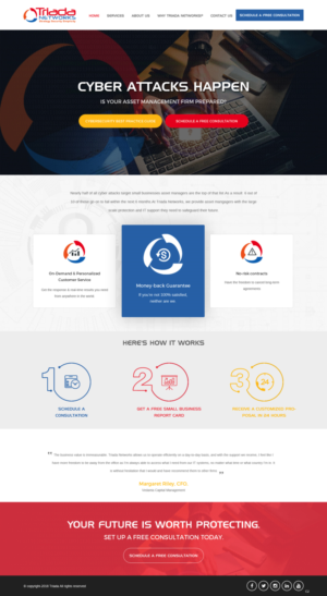 WordPress-Design von pb für Triada Networks LLC | Design: #18204051