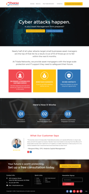WordPress-Design von pb für Triada Networks LLC | Design: #18204058