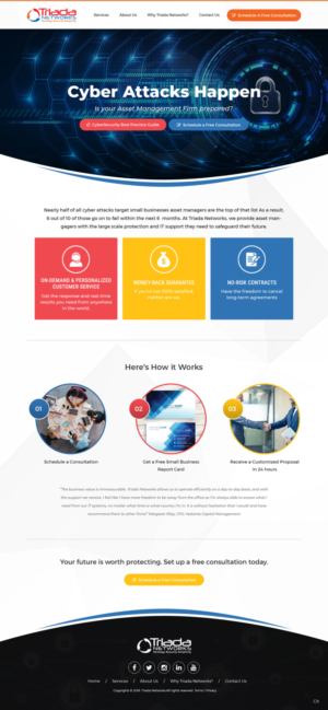 WordPress-Design von pb für Triada Networks LLC | Design: #18211930