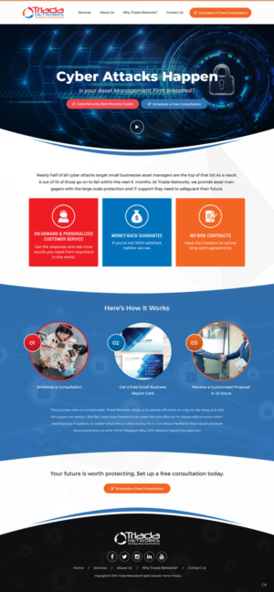 WordPress-Design von pb für Triada Networks LLC | Design: #18220224