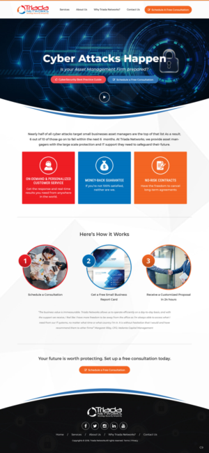 WordPress-Design von pb für Triada Networks LLC | Design: #18234864