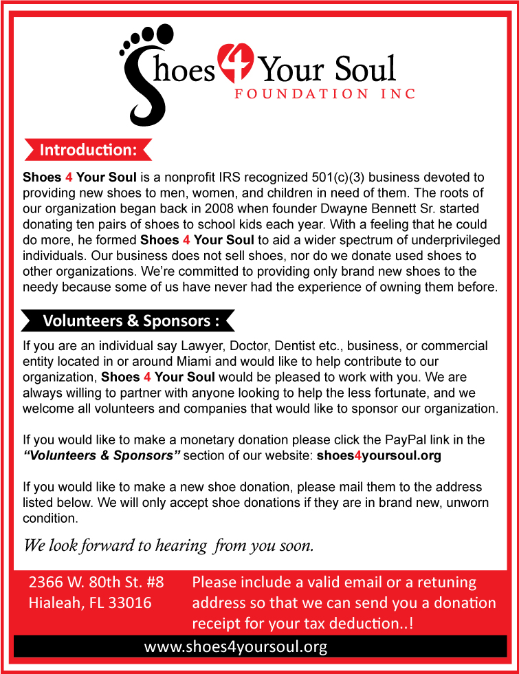 Diseño de Postal por Parul para Shoes 4 Your Soul Foundation Inc. | Diseño #2801154