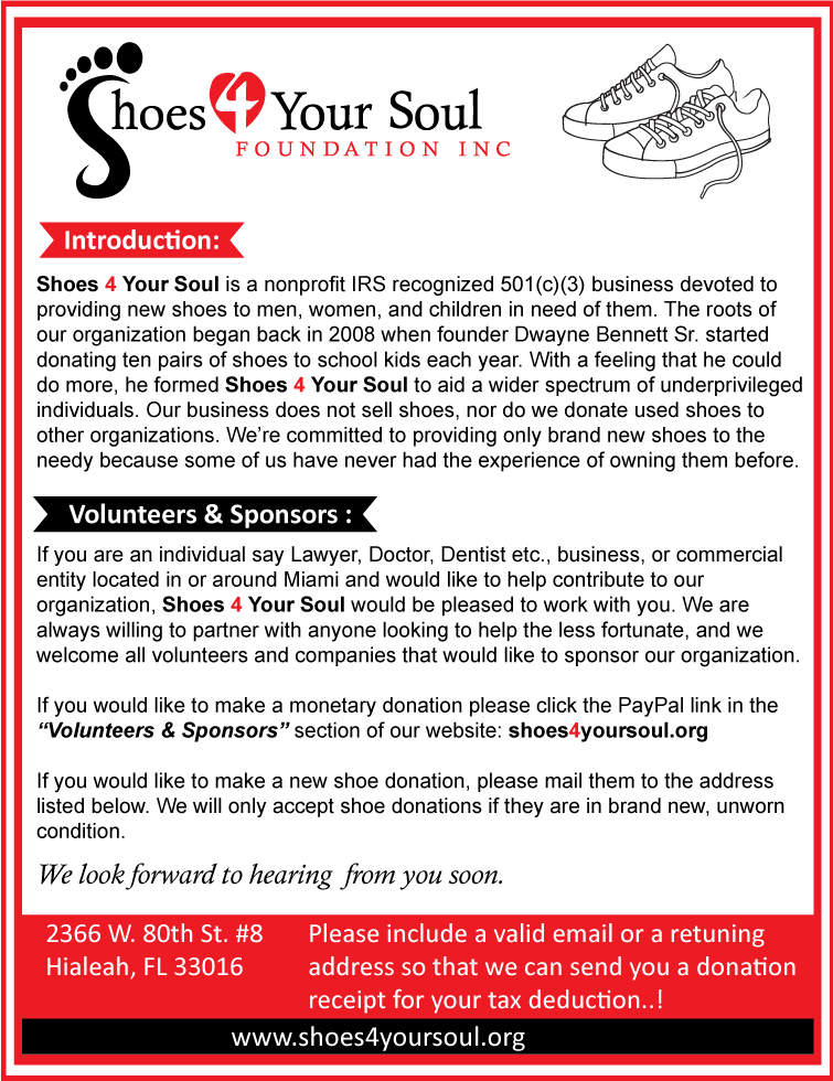 Design de Carte Postale par Parul pour Shoes 4 Your Soul Foundation Inc. | Design #2801160
