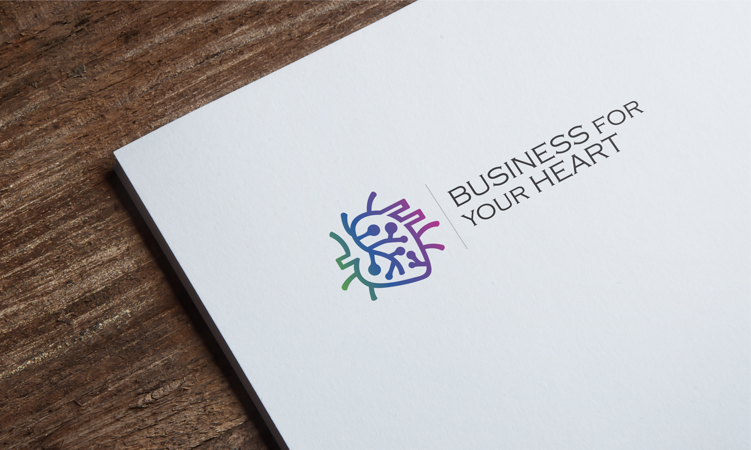 Logo Design by DoMadic for Indigo / Business for your heart | Design #18198006