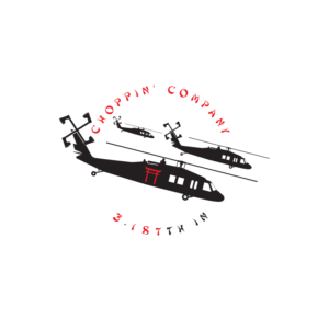 Choppin', 3-187th IN | Logo Design by Rome