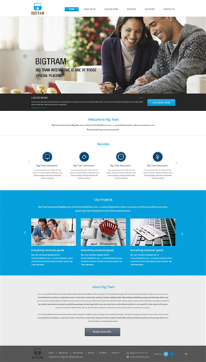 Wordpress Design by pb for this project | Design: #2795408