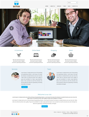Wordpress Design by pb for this project | Design: #2795412