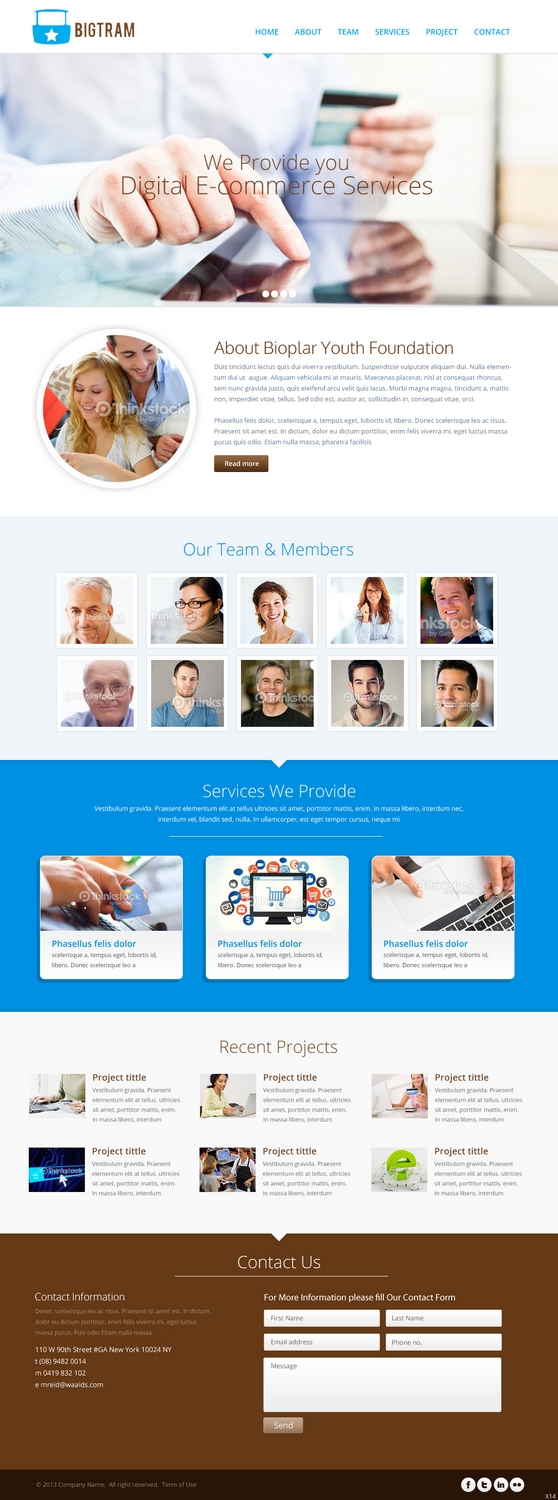 Wordpress Design by pb for   | Design #2795413