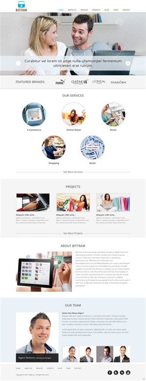 Wordpress Design by pb for this project | Design: #2810833