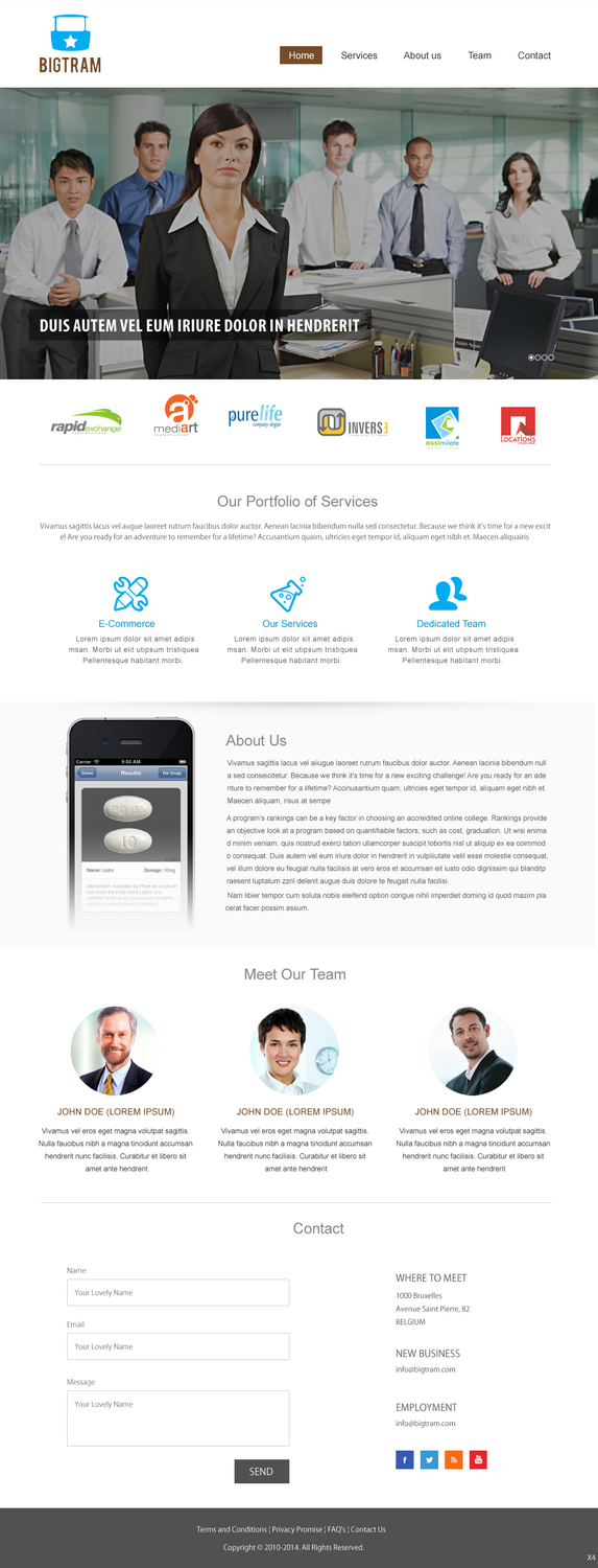 Wordpress Design by pb for   | Design #2810835