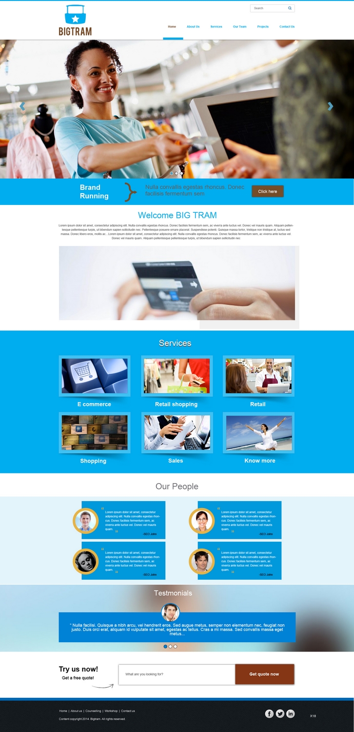 Wordpress Design by pb for   | Design #2810836