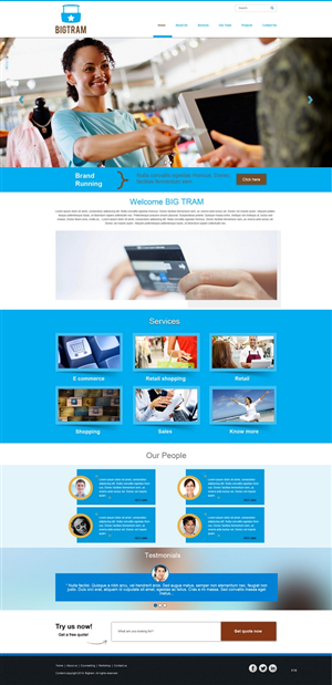 Wordpress Design by pb for this project | Design: #2810836
