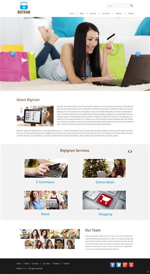 Wordpress Design by pb for this project | Design: #2810837