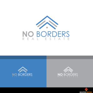 No Borders Real Estate | Logo Design by Graphic Bricks