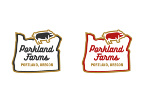 Logo Design by wonderland for Porkland Farms  | Design: #18201539