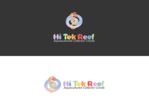 Hi Tek Reef / Aquacultured Collector Corals | Logo Design by Matea
