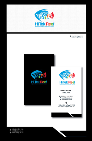 Logo Design by zebronicgraphic for Hi Tek Reef | Design: #18227706