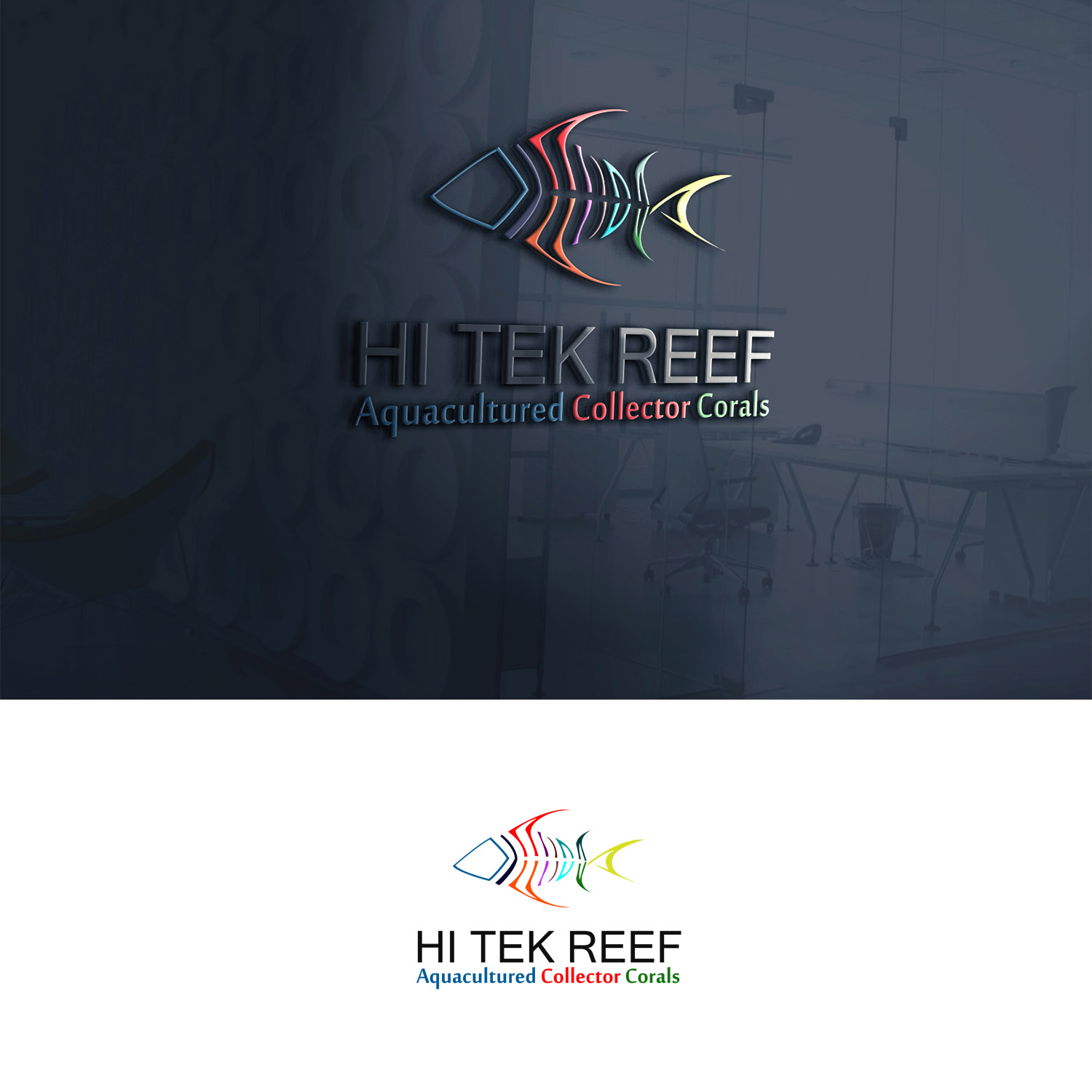 Logo Design by NeroArt for Hi Tek Reef | Design #18211639