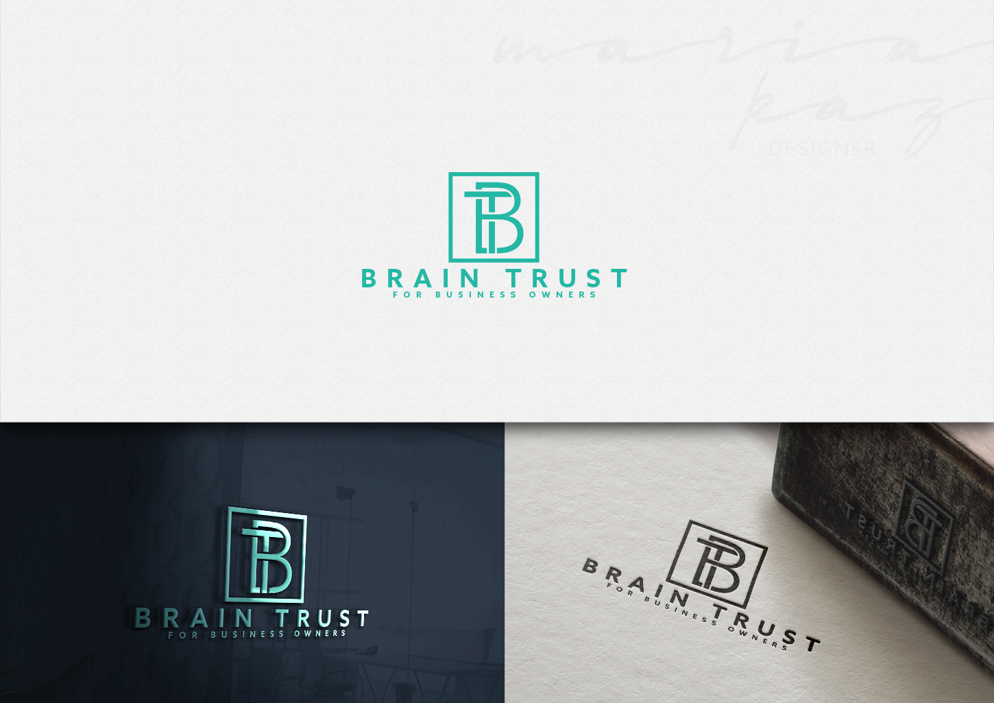 Logo Design by maria-kaz for Brain Trust For Business Owners | Design #18281414