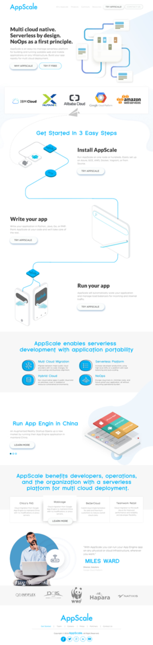 Web Design by rightway for AppScale | Design: #18258298
