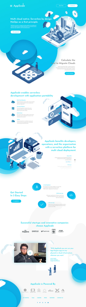 Help make our corporate website modern and cool with graphical elements and icons | Web Design by Victor