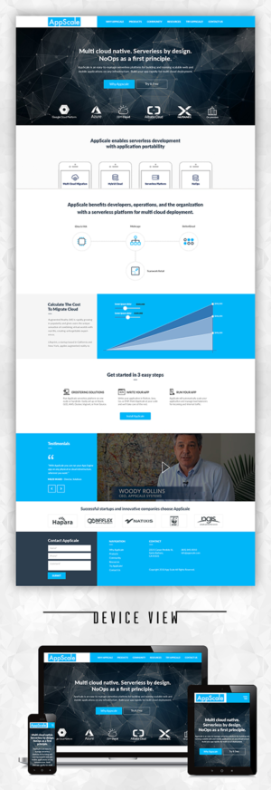 Web Design by PiXthemes for AppScale | Design: #18325549