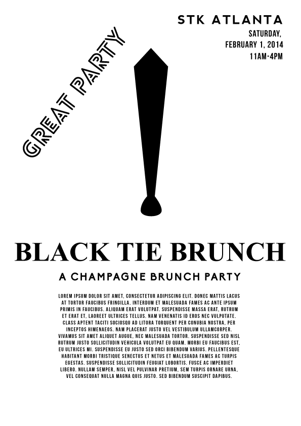 Flyer Design by m for Guestlist | Design #2882930