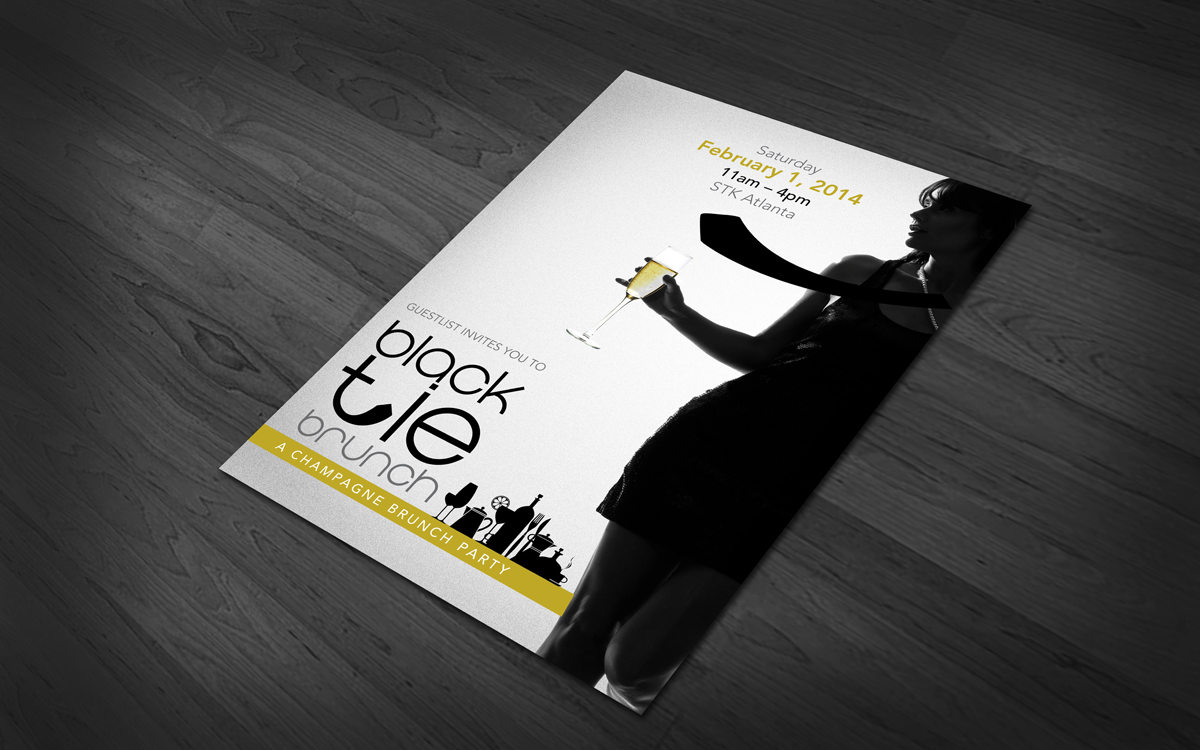 Flyer Design by Ignited Design Studio for Guestlist | Design #2879032