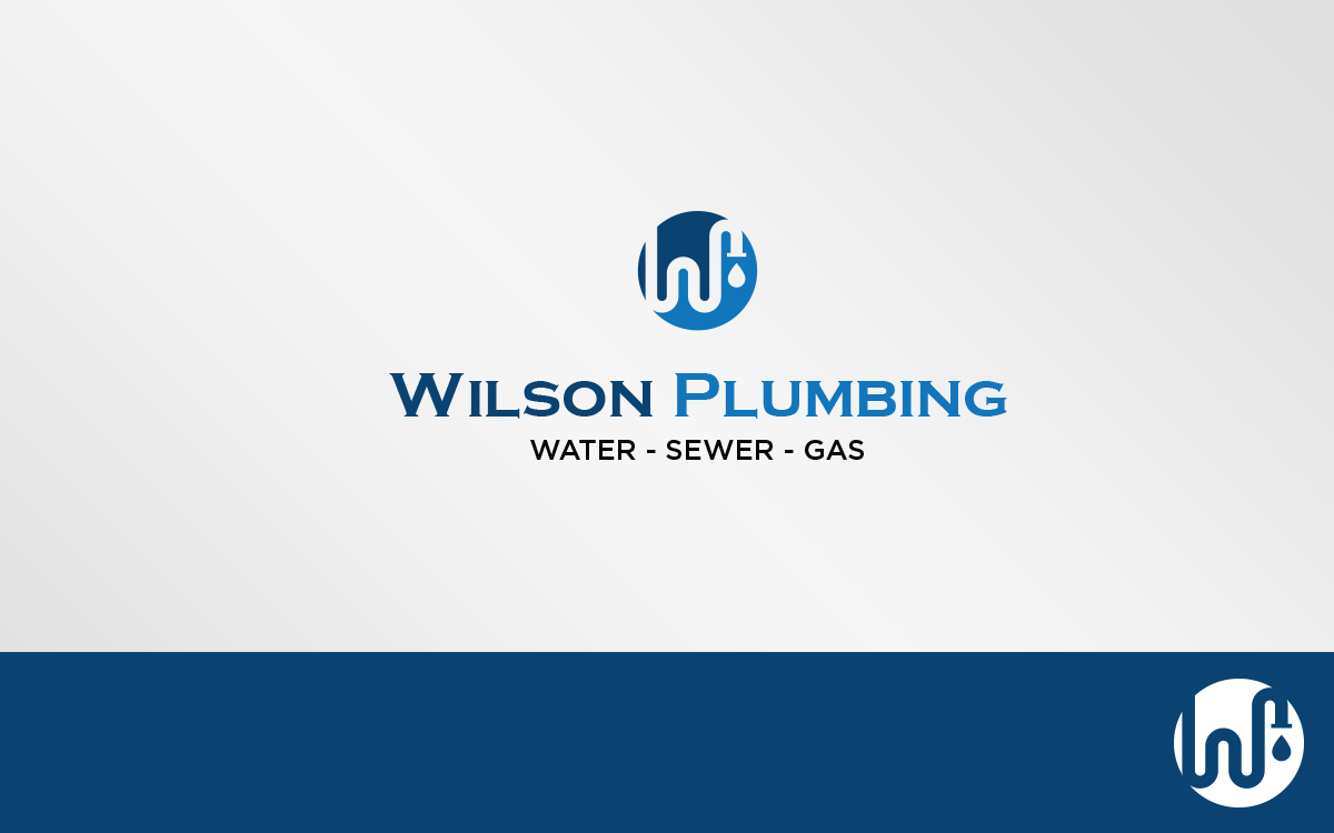 Logo Design by Grafactory for Wilson Plumbing | Design #18203484