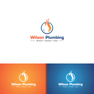 Logo-Design von Deziners Zone für Wilson Plumbing | Design: #18202015