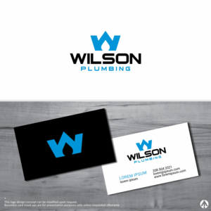 Logo-Design von MBARO für Wilson Plumbing | Design #18280437