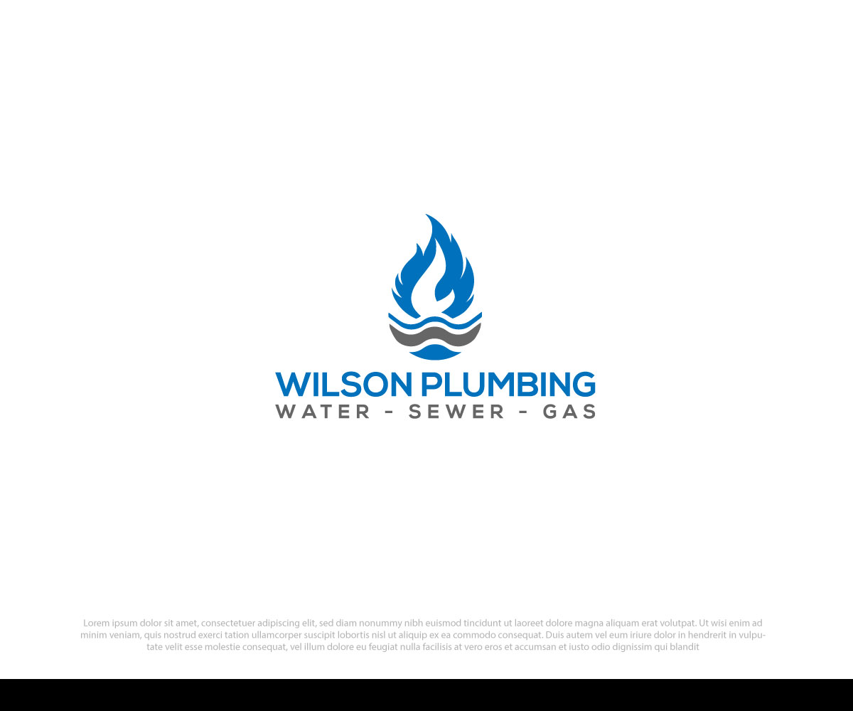 Logo Design by S Creation for Wilson Plumbing | Design #18215469