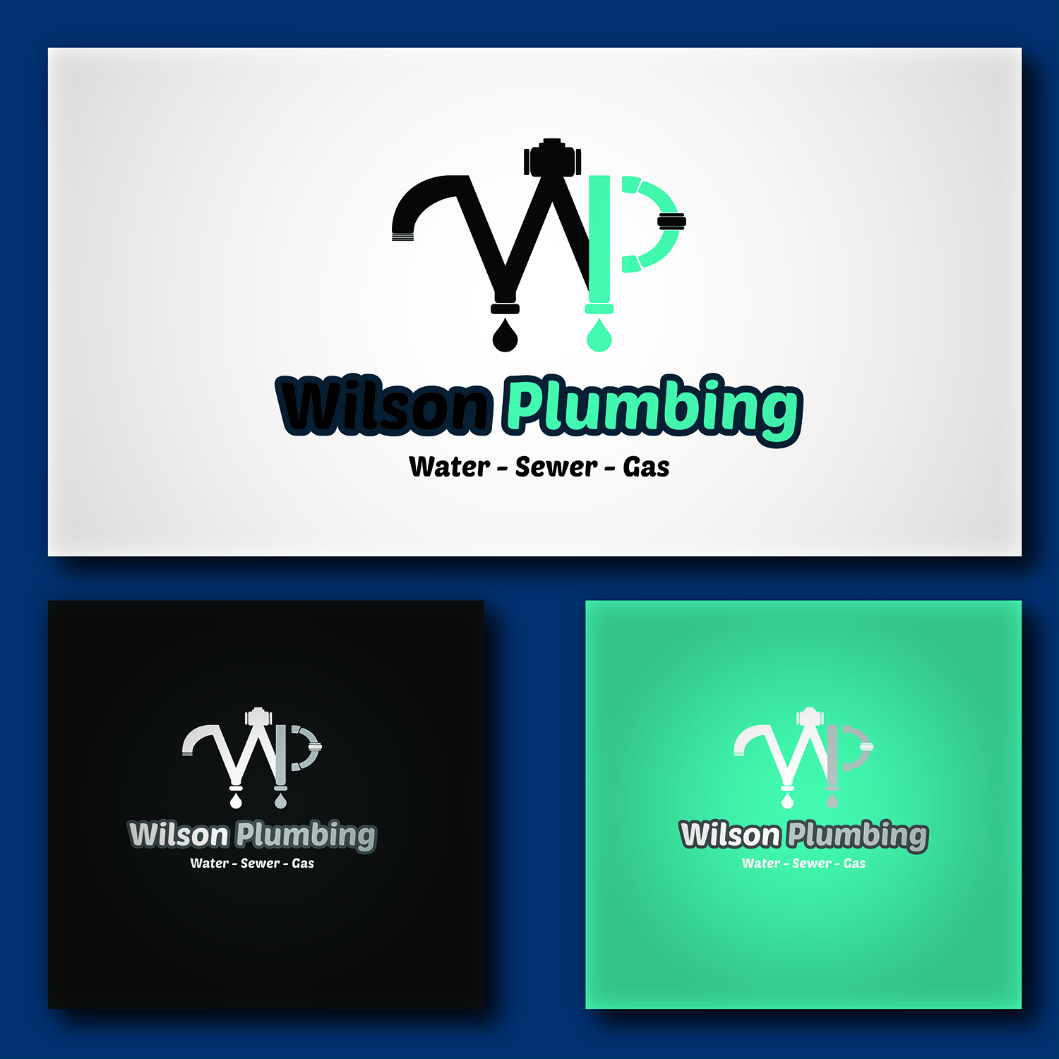 Logo Design by Pixel ART Studio for Wilson Plumbing | Design #18208249