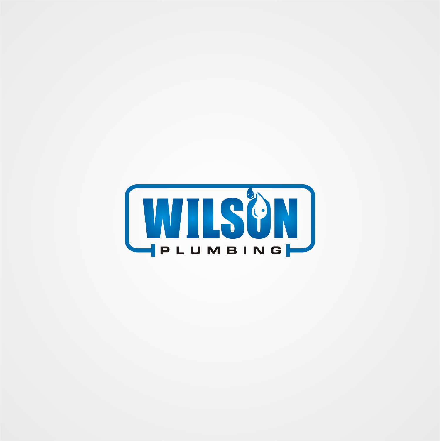 Logo Design by PAYUNG Media Creative for Wilson Plumbing | Design #18213726