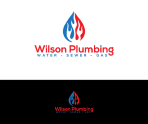 Logo-Design von designmind78 für Wilson Plumbing | Design #18216361