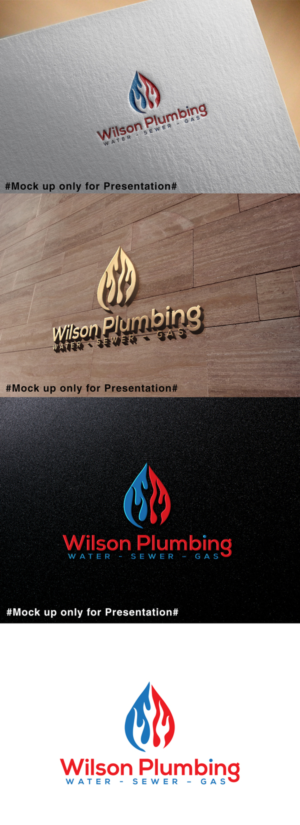 Logo-Design von designmind78 für Wilson Plumbing | Design: #18216362