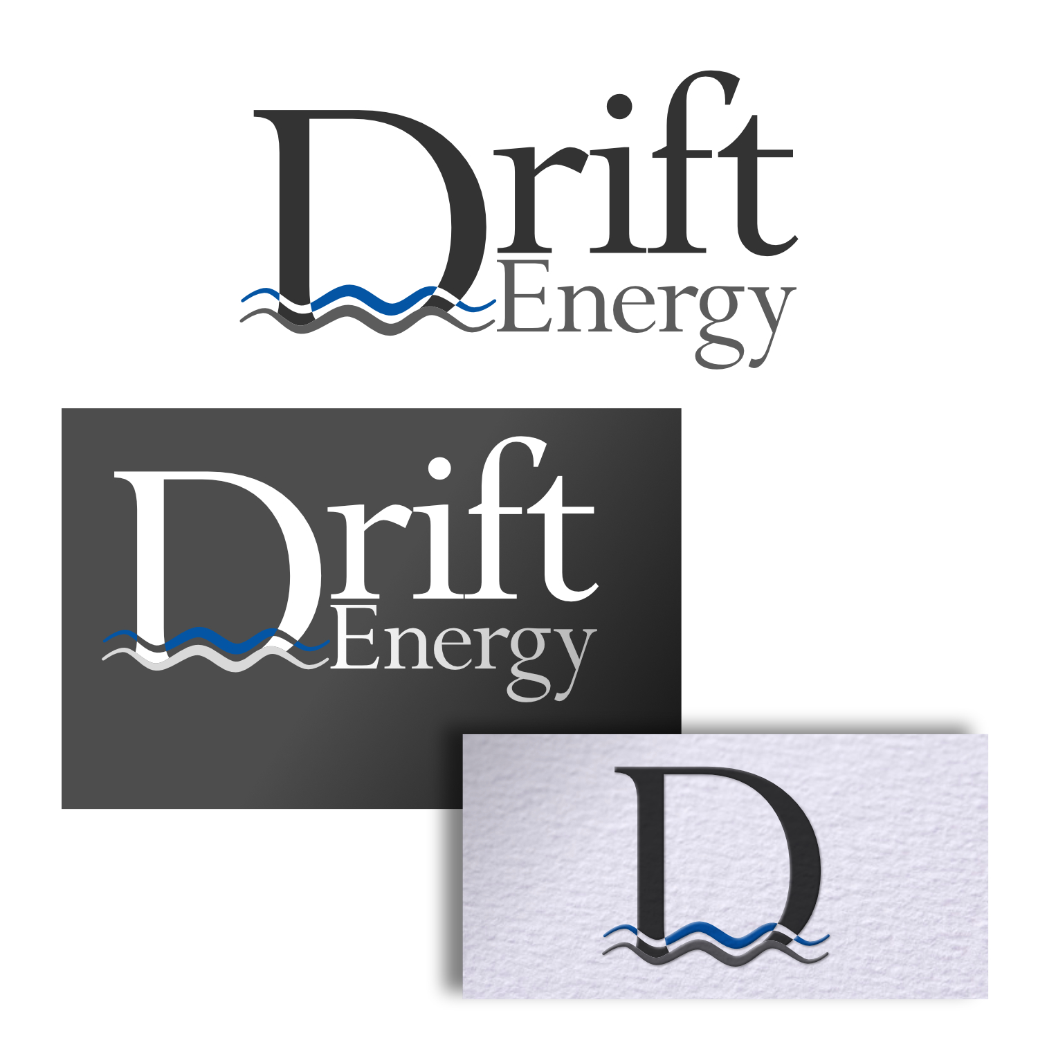 Logo Design by Pvalente Graphic Arts for Drift Energy | Design #18221029