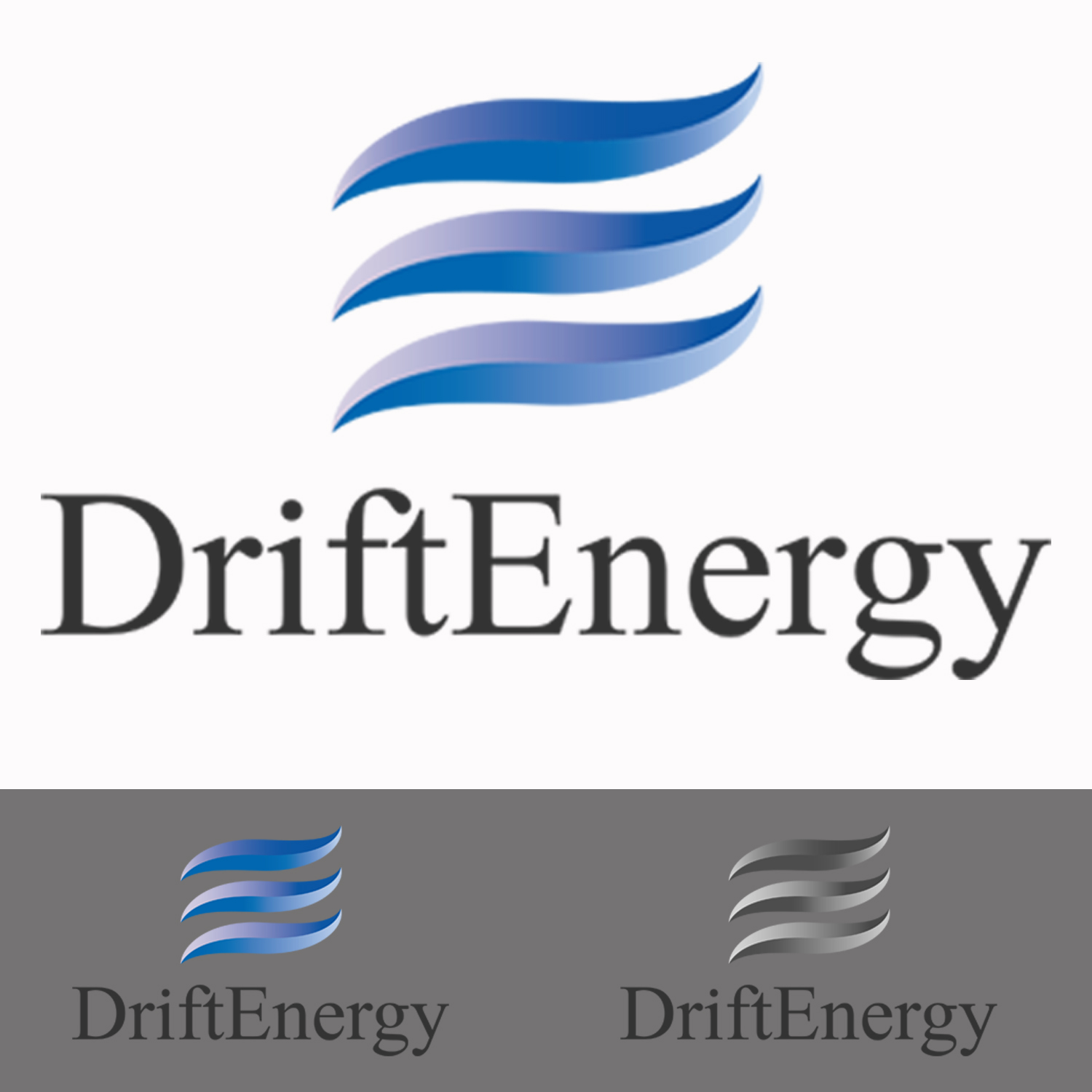 Logo Design by vexel Symphony for Drift Energy | Design #18214290
