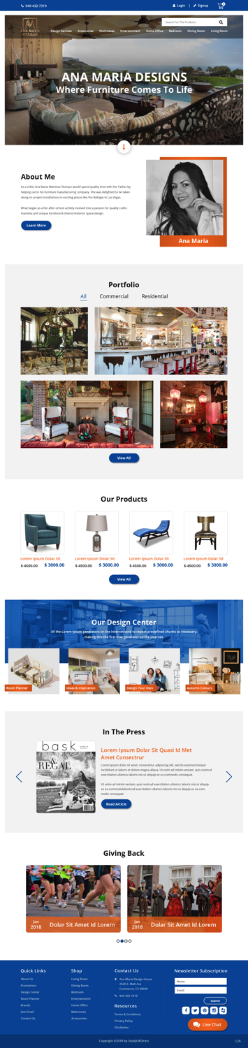 Web Design by pb for this project | Design #18220199